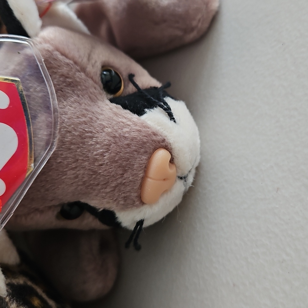 Bundle-Vuntage TY Beanie Babies Kitty Plush Toy Set Of 5